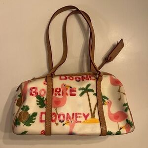 Dooney & Bourke Flamingo Purse
Blue marks in bottom